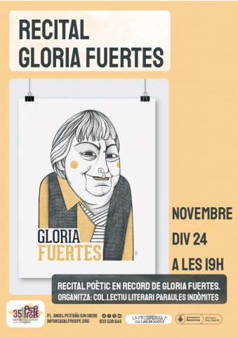 Paraula: Recital poètic en record de Gloria Fuertes