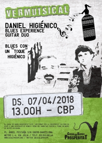 Vermutsical "Daniel Higiénico Blues Experience" (Guitar dúo) 